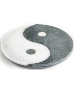 Røgelsesholder med yin og yang