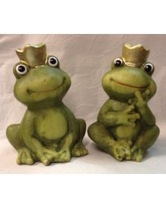 frø med krone