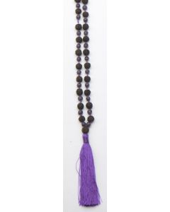 Rudraksha mala halskæde
