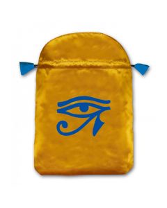 Stofpose i satin - Horus øje