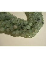 Perle - Prehnit grøn - 6mm