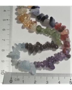 Chakra-krystal-halskæde