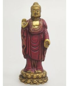 Buddha-Stående-hvid